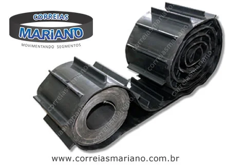 Correia transportadora com talista de 60mm